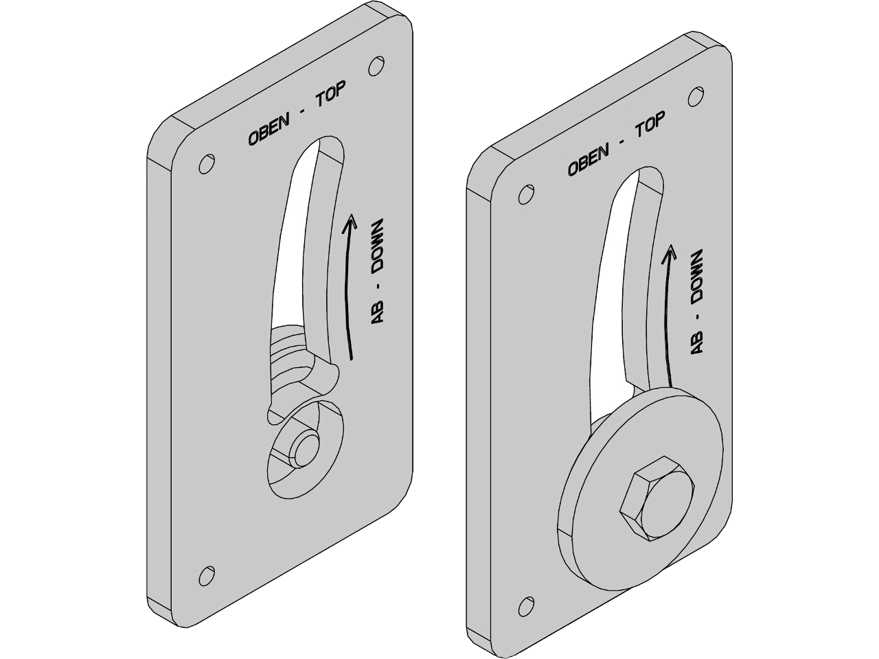 GfA Elektromaten Plaques Amortisseurs pour Remplacement
