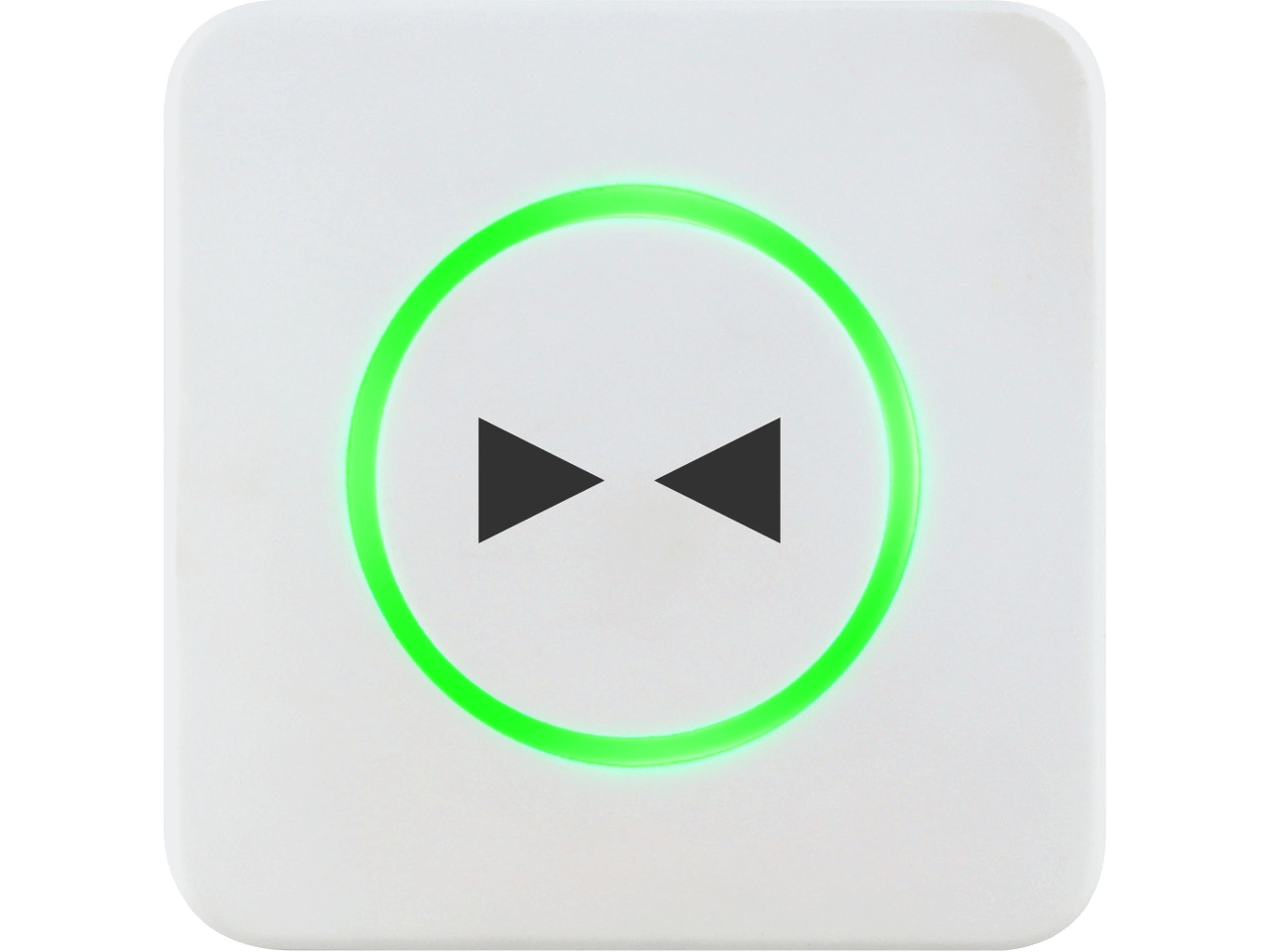 Bircher CleanSwitch Bouton-poussoir sans contact blanc pictogramme "open1" (ouvrir 1)