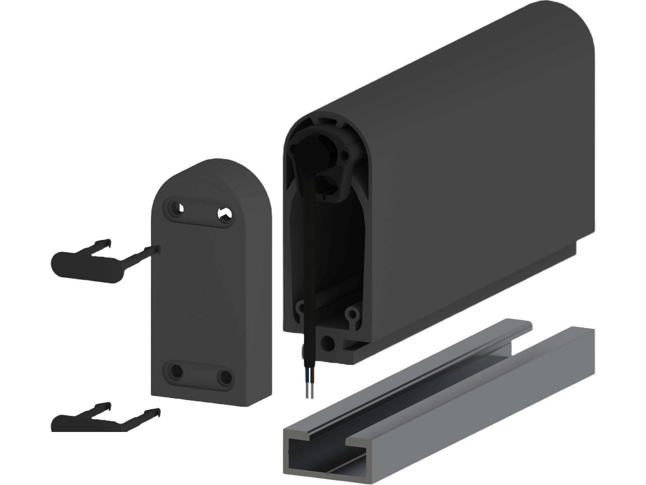 ASO Safety kit barres palpeuses Sentir Edge 30.70 TT 1,5m