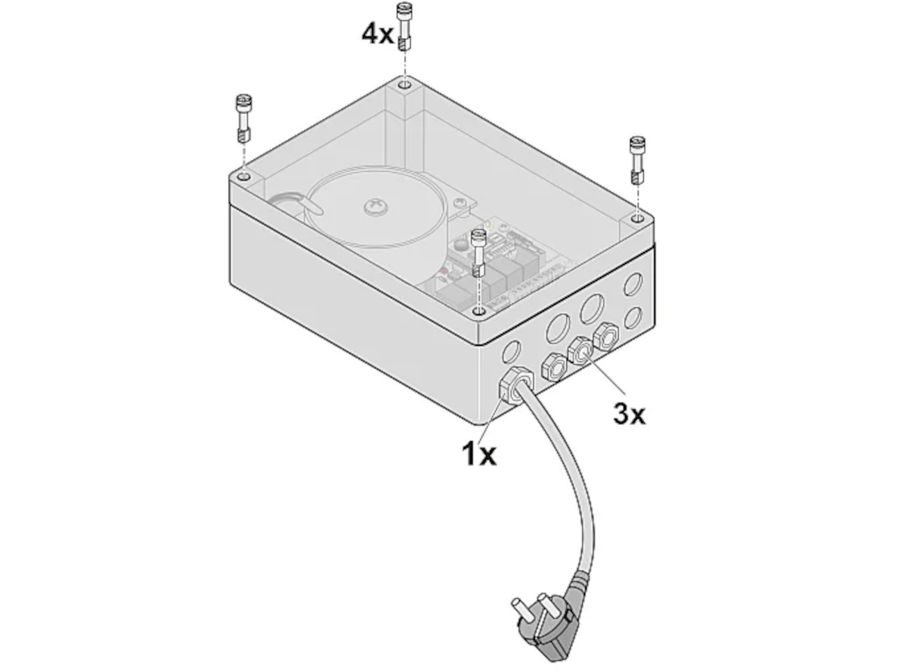Controlleur Sommer moteur twist 200/ twist M dans boîtier