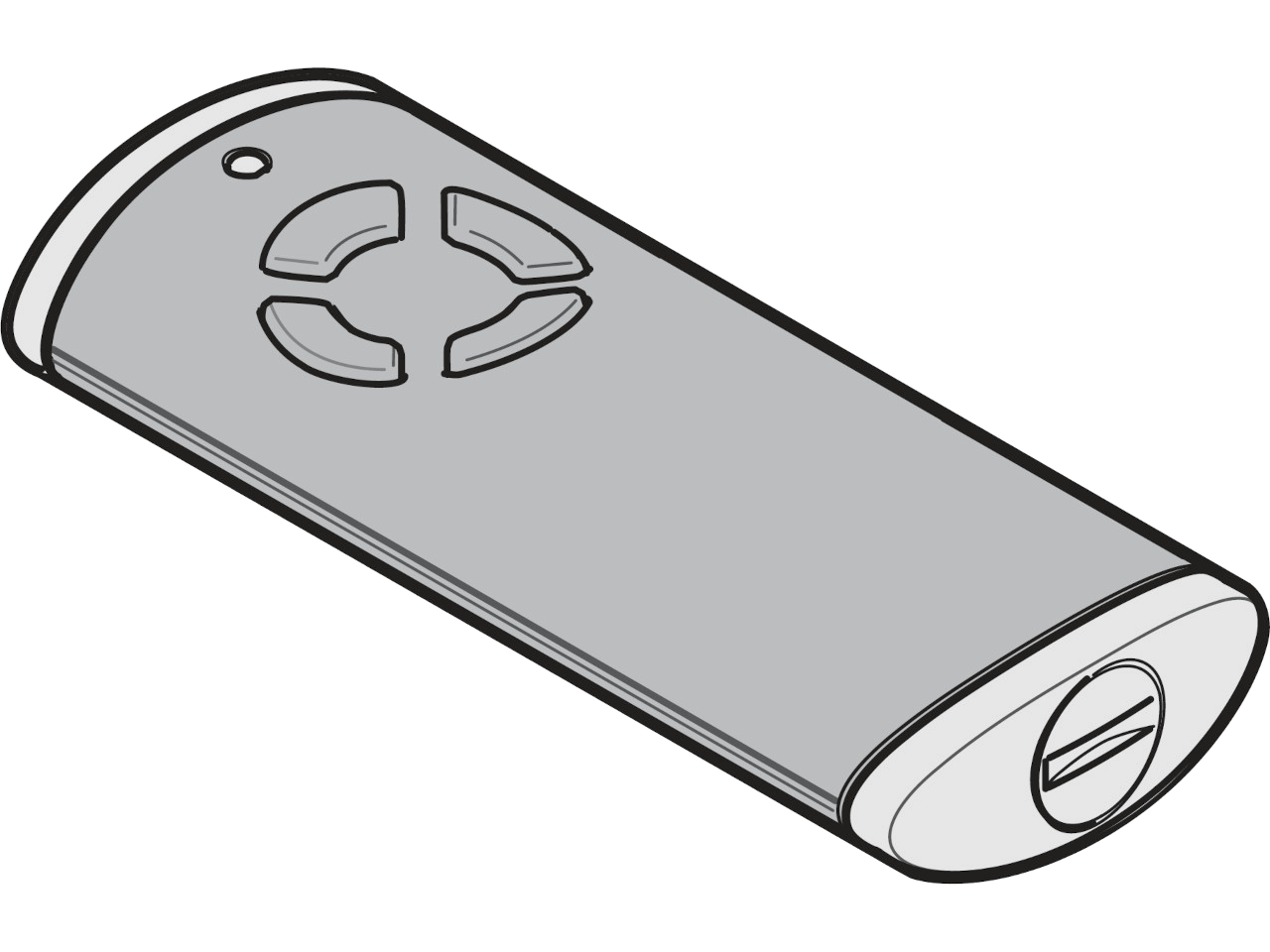 Hormann émetteur radio HS 4 BS