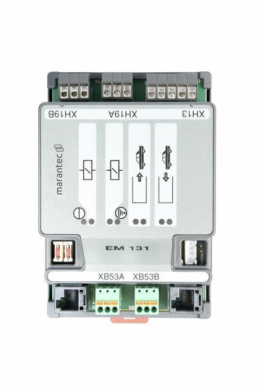 MFZ Marantec Ovitor EM 131 Module d'extension avec 4 entrées/sorties, commande de circulation bidirectionnelle