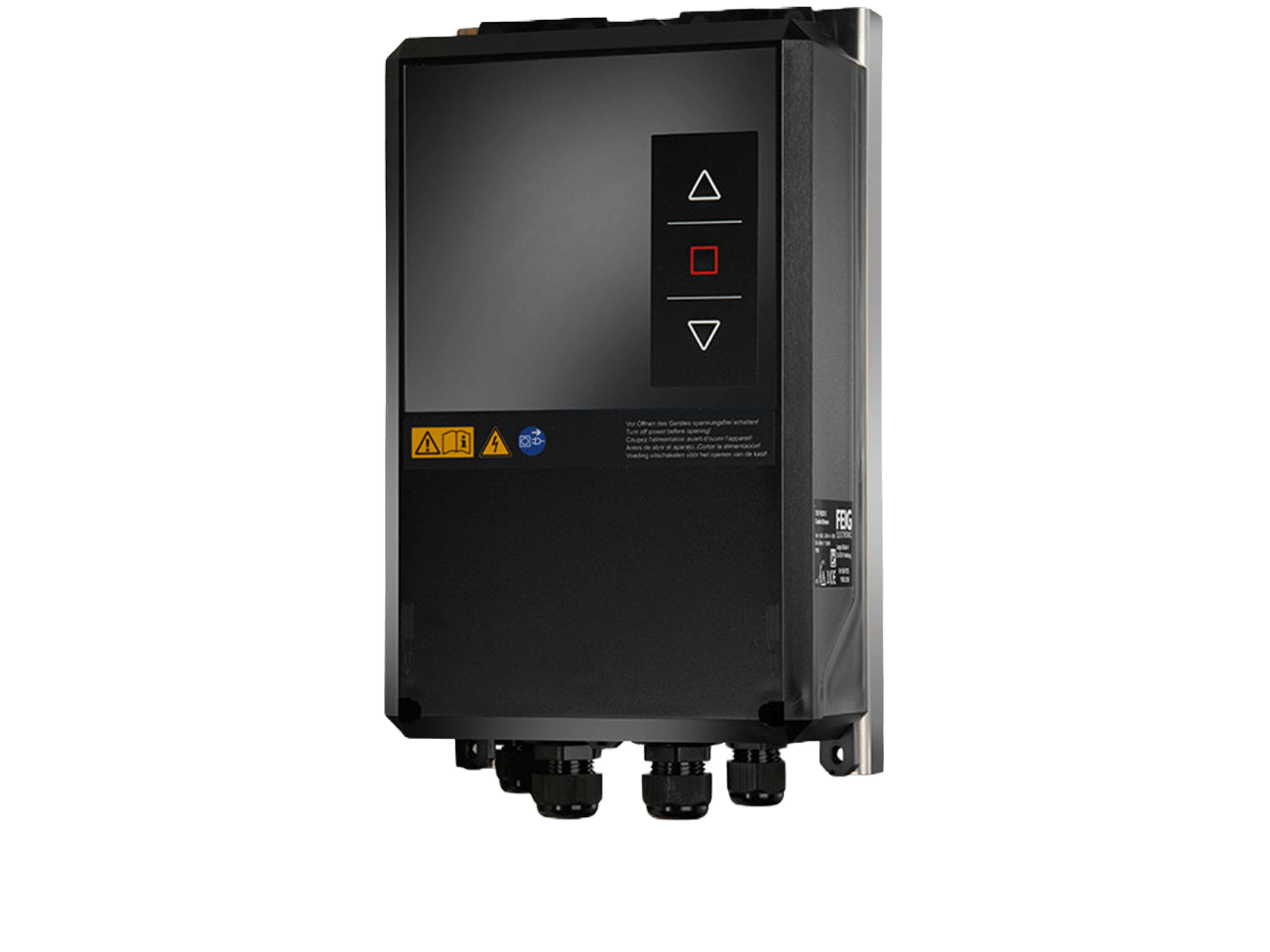 FEIG Electronic Coffret de commande TST FUZ2-B avec Convertisseur de fréquence 0,75kW