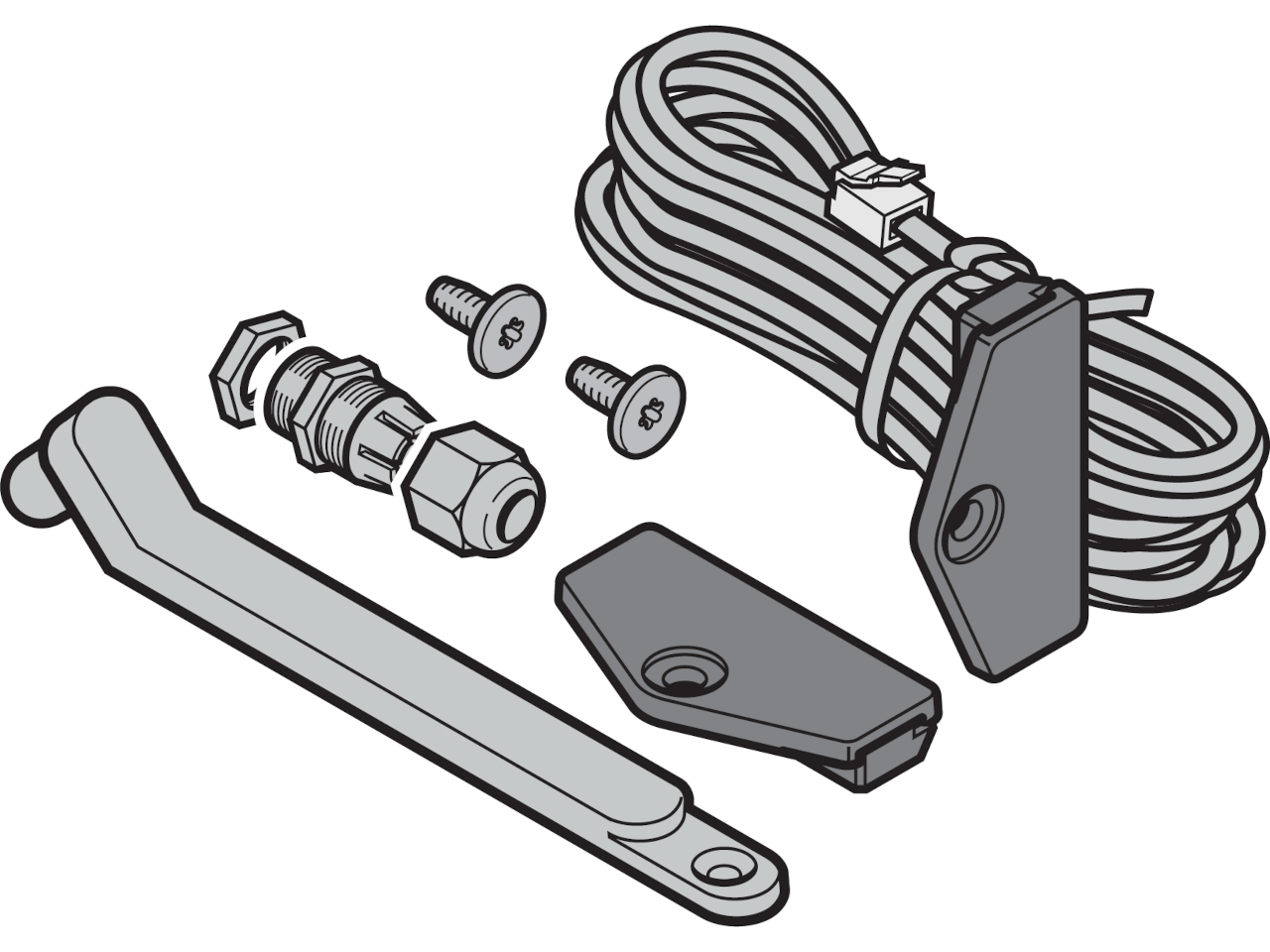 Hormann Interrupteur de porte piétonne 2700 mm