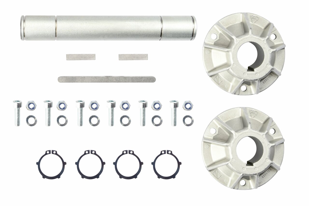 MFZ Marantec Ovitor Kit de montage central pour STA 1 et VTA 11 avec arbre creux de 25,4 mm
