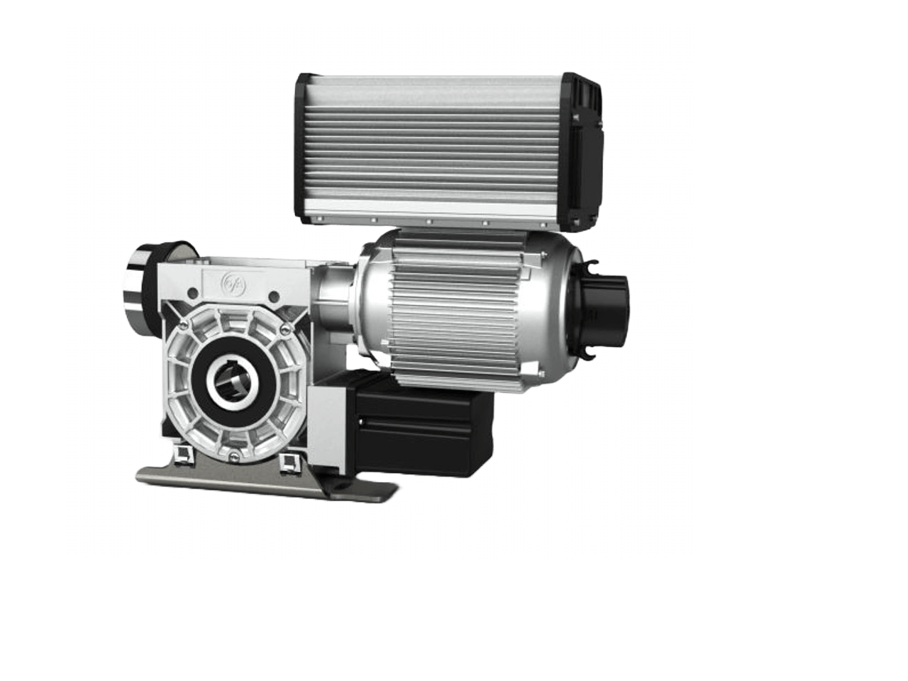GfA Elektromaten SI 40.40 FU NHK DES Ø40-Safedrive® pour fonctionnement FU 400Nm avec manivelle d'urgence