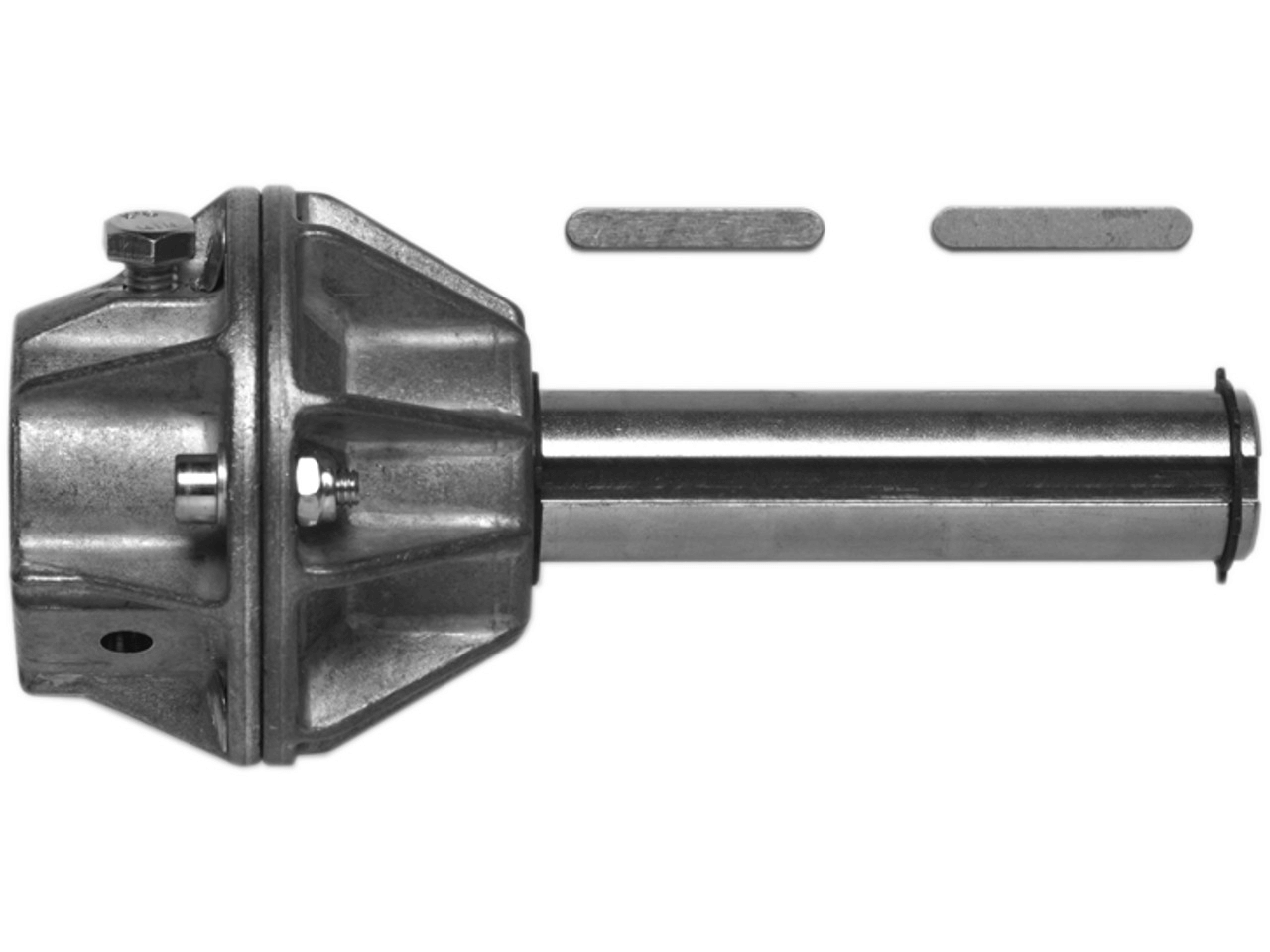 Adaptateur d'arbre 25.4mm à arbre de 40.0mm á clé