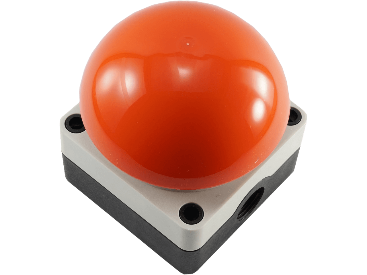 Bouton poussoir de pied / main IP65 rouge