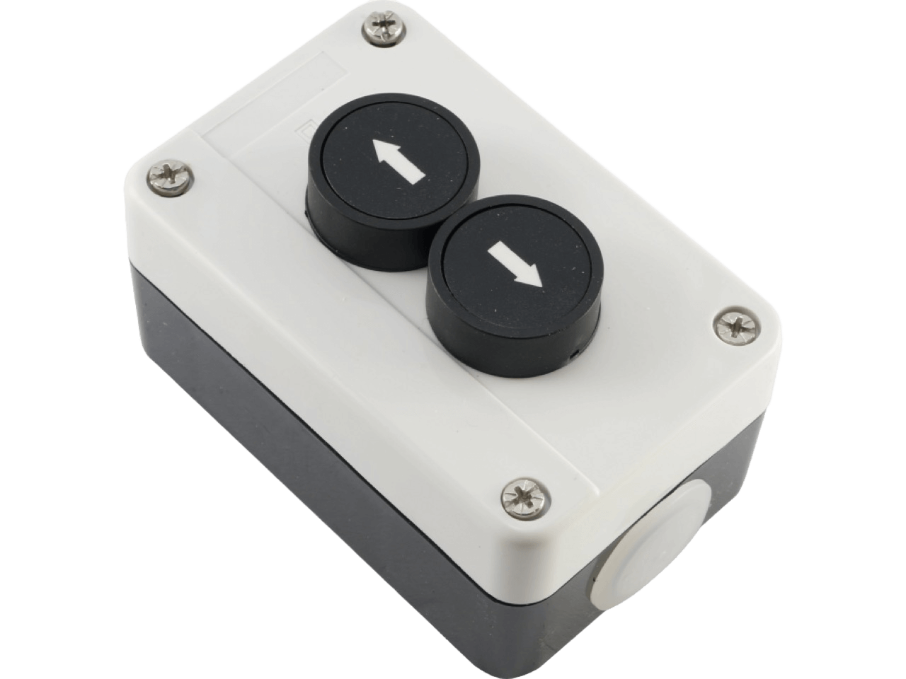 Orion PT-O 82 T AP Interrupteur à impulsion à 2 boutons Fixation murale Ouverture / fermeture