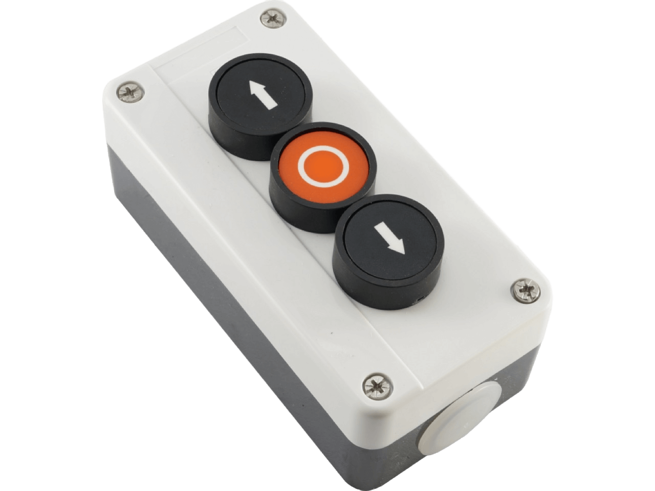 Orion PT-O 83 T AP Interrupteur à impulsion à 3 boutons Fixation murale Ouverture / fermeture / STOP
