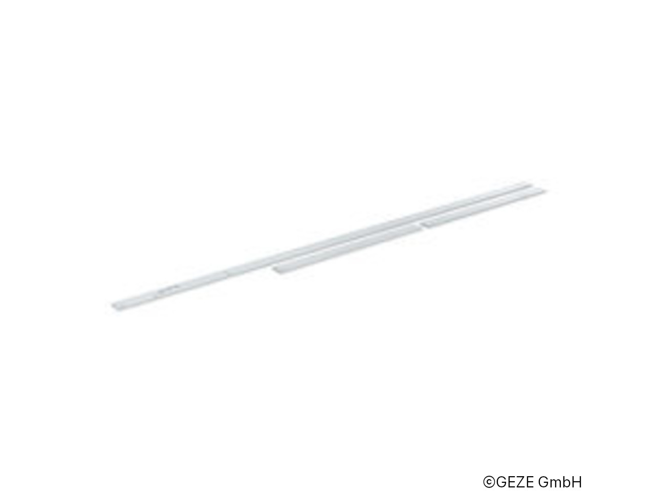 GEZE mounting plate R-ISM slide rail