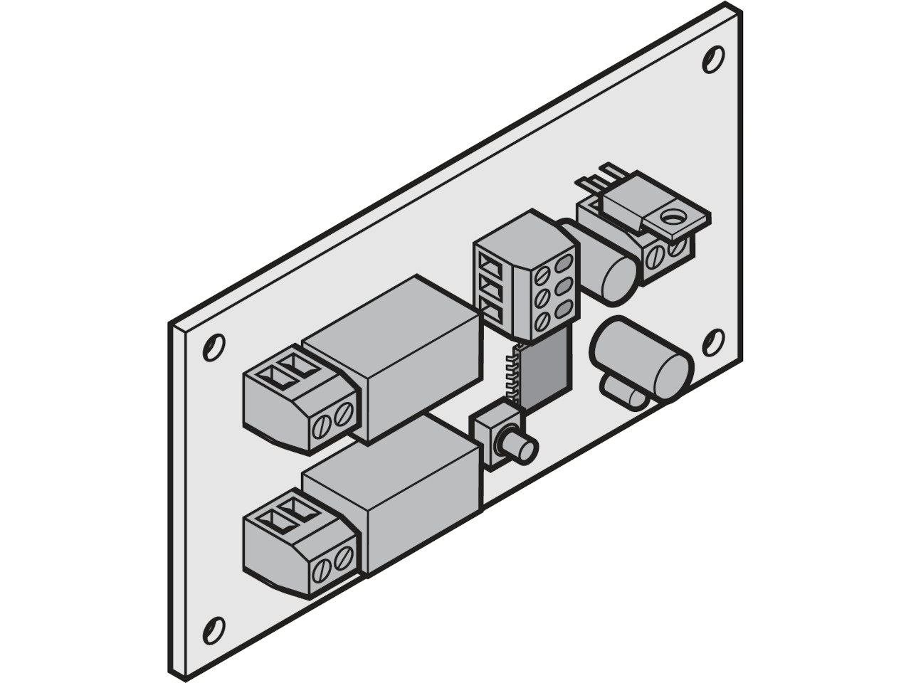Hormann circuit imprimé HET HET-E2 868-BS