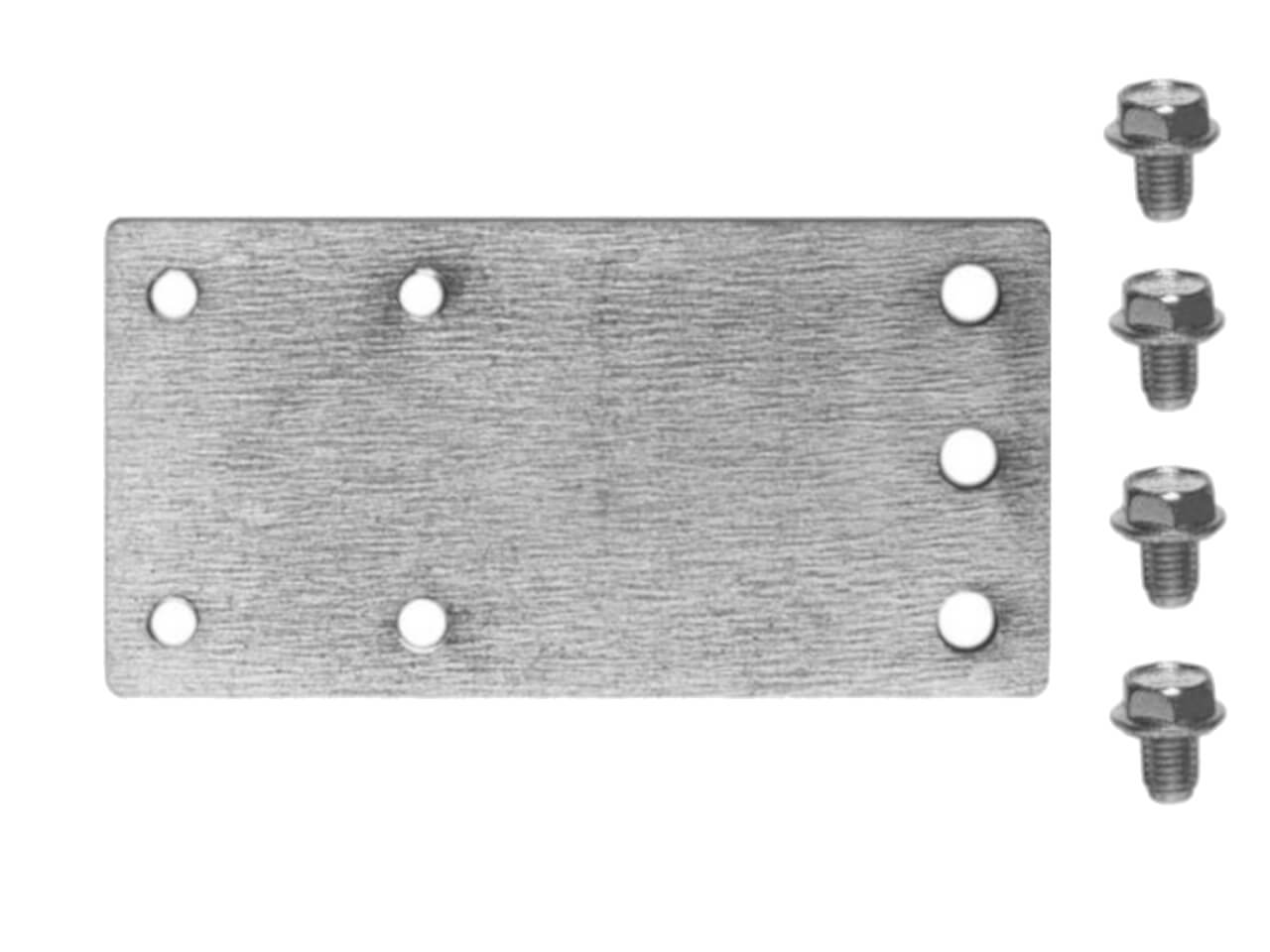 Marantec Special 506 Tôle de montage pour vantaux de porte à cadre étroit