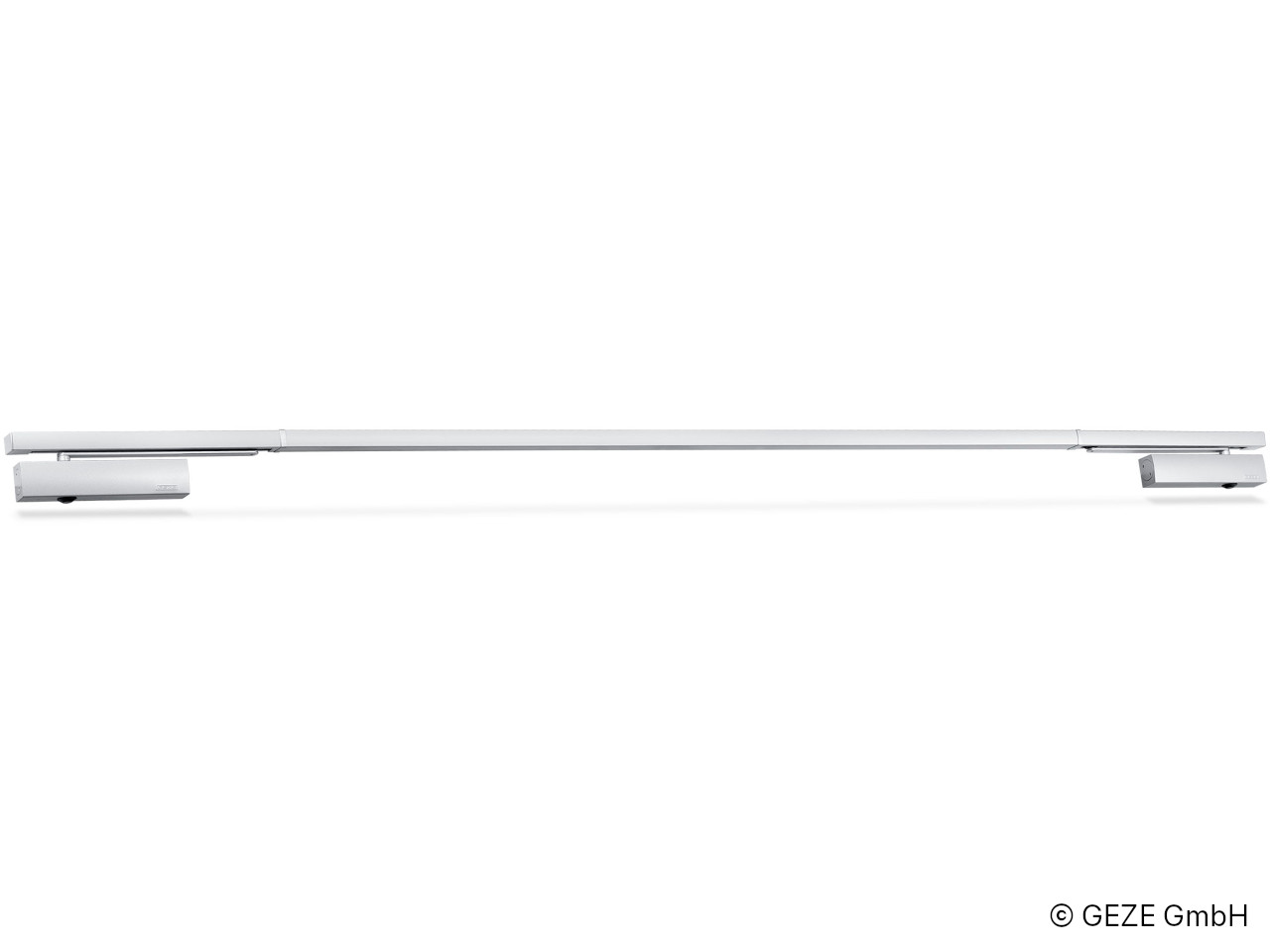 GEZE TS 5000 ISM Ferme-porte avec régulation de la séquence de fermeture argent – kit complet