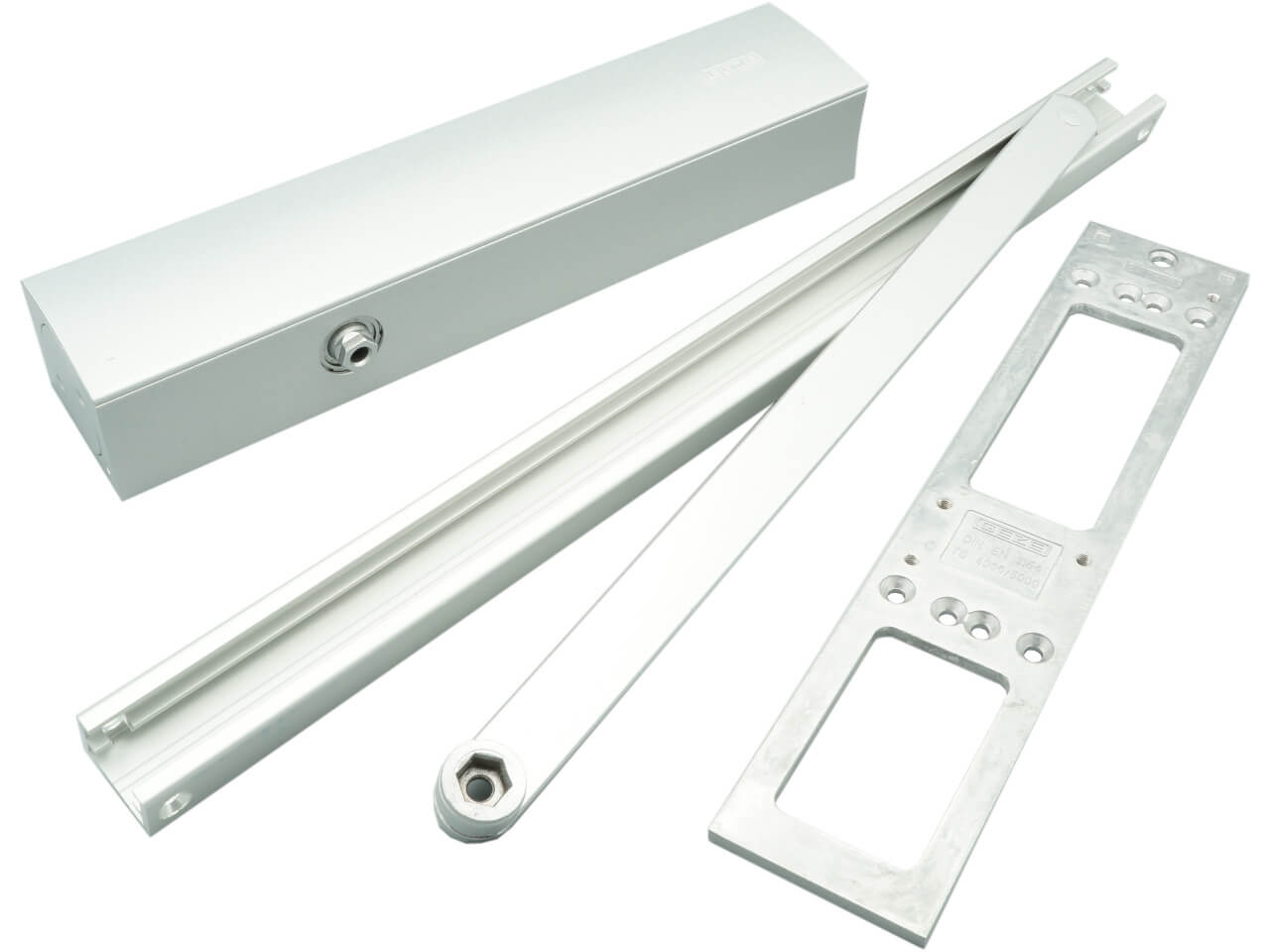 GEZE TS 5000 Ferme-porte supérieur argent - Kit complet
