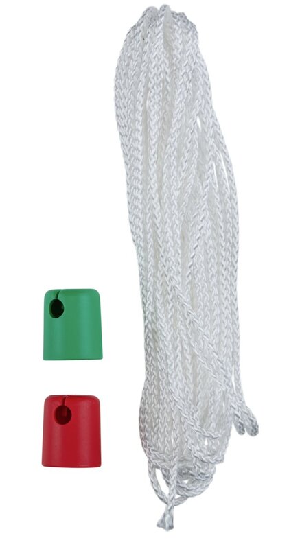 MFZ Marantec Ovitor Câble de déverrouillage de 12 m avec clochettes rouges et vertes