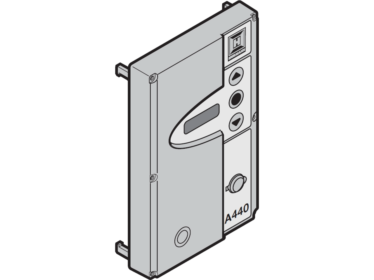 Hormann couvercle pour boîtier du coffret de commandes B 460