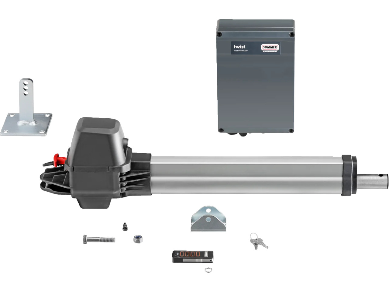 Sommer Twist M Opérateur de portail battant jusqu'à 300kg Set à 1 vantail