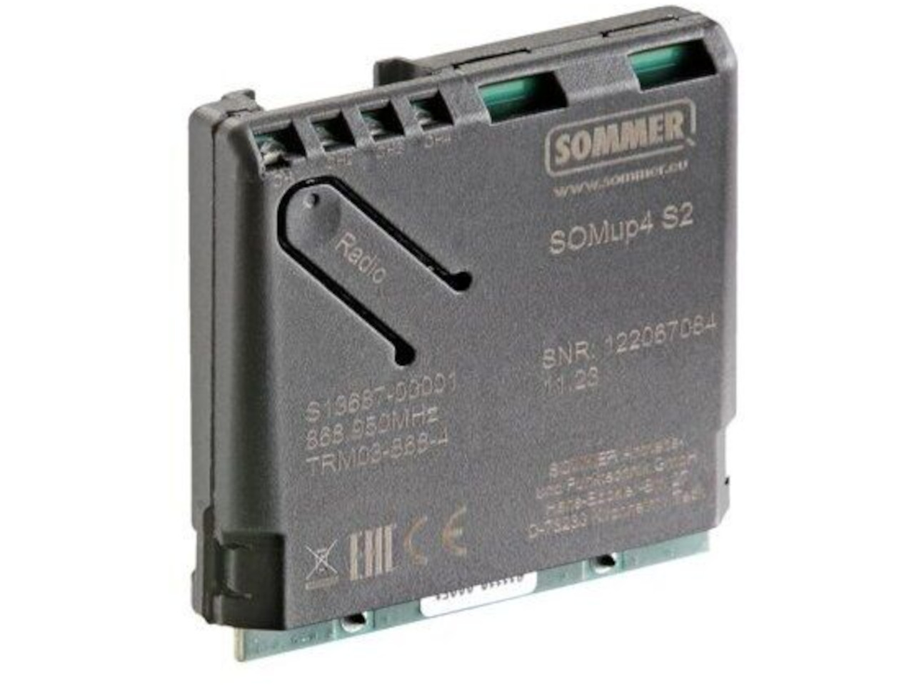 Sommer SOMup4 S2 Récepteur radio, 4 canaux, 868,95 MHz