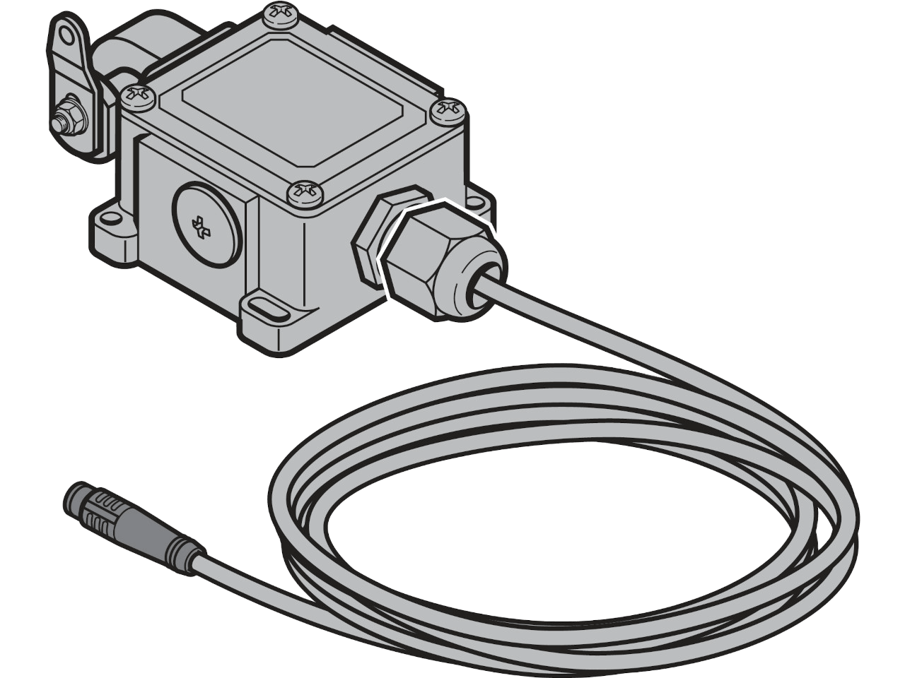 Hormann Interrupteur à traction avec câble de pression et corde de 4m