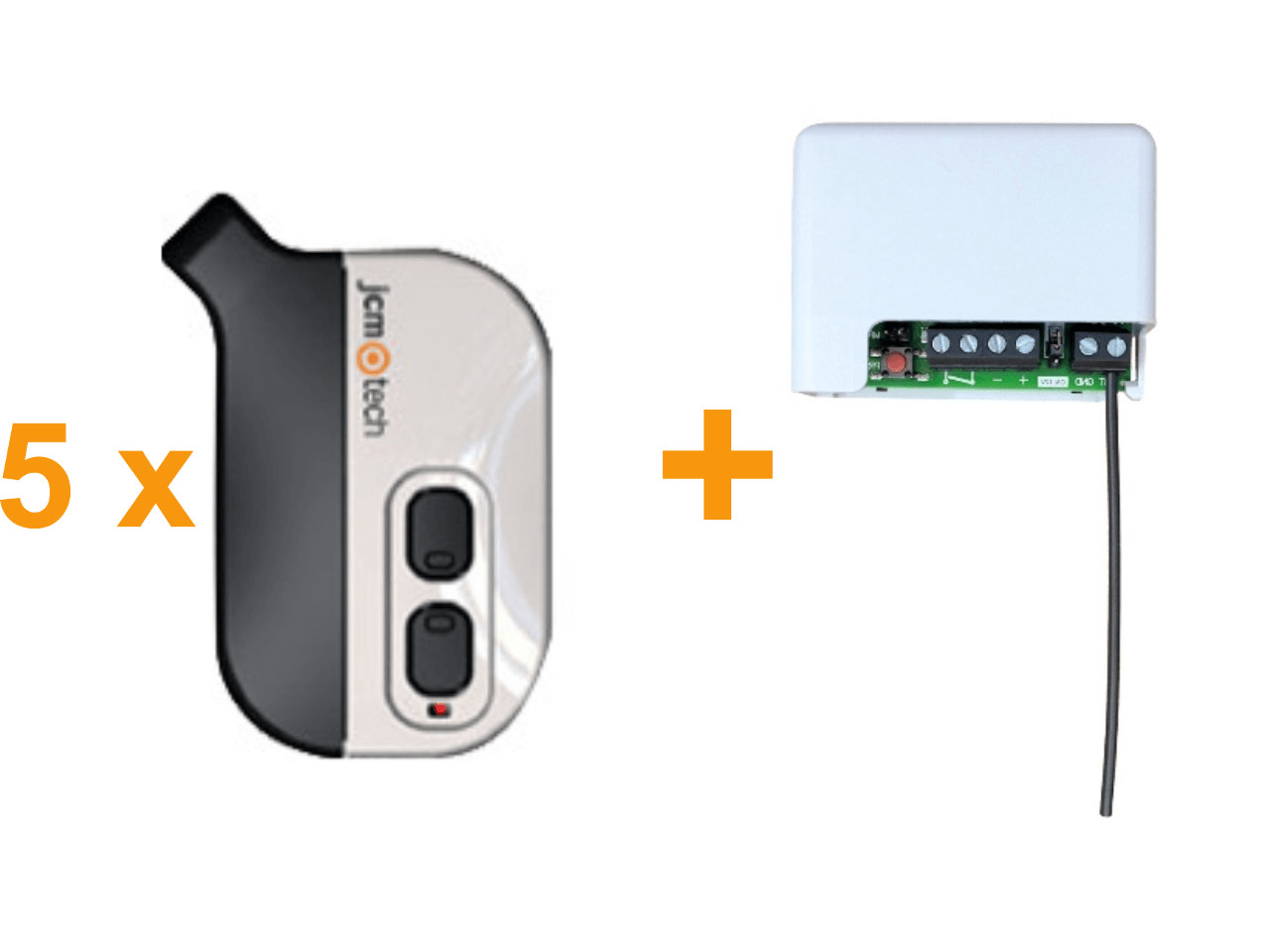 Ensemble radio 5 x émetteurs et récepteur radio universel