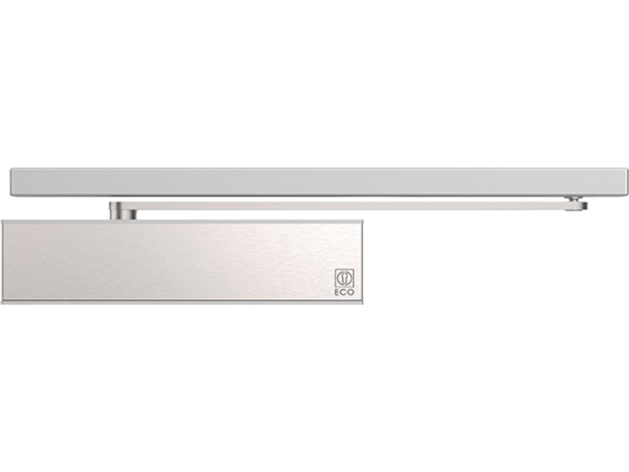 ECO TS-62 GS-H EN 2-5 Gâche électrique complète, couleur argent