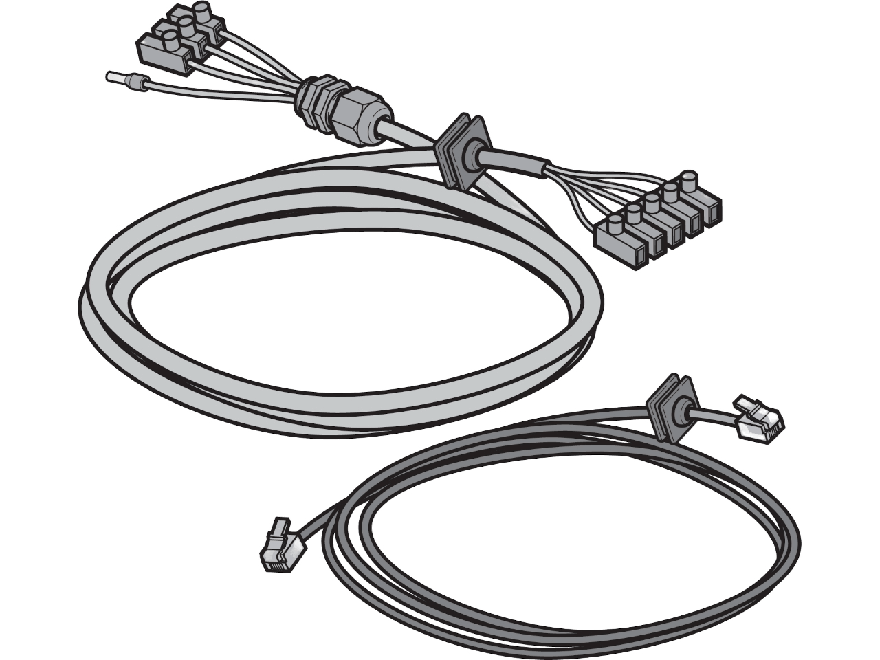Hormann Motor connection cable / system cable for S25 WS 5500mm