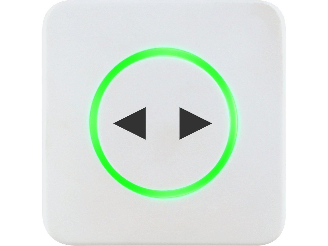 Bircher CleanSwitch Bouton-poussoir sans contact blanc pictogramme "close1" (fermer 1)